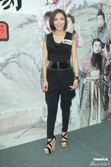 组图：林峰宣传《回到三国》杨怡赞马国明演得好