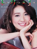 组图：AKB48大岛优子杂志深V白裙扮梦露