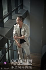 组图：硬汉邹兆龙时尚大片清朗有型