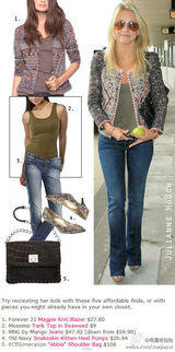 组图：明星爱街拍第一期 初秋装扮VS时装周