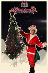 组图：HOPE组合写真化身圣诞老人送祝福