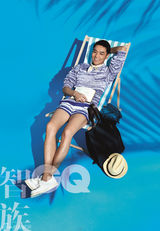 组图：国产长腿霍政谚时尚型男完美比例