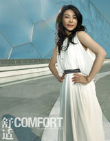 高清图：郭晶晶拍《舒适》大片 高贵气质显女人味