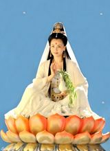 高清图：《西游记》观音像首曝光 已婚刘涛流露福态