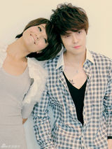 组图：朱丹与付辛博拍时尚大片 不排斥“姐弟恋” 