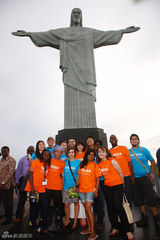 高清图：海清里约英文演讲呼吁关注贫困妇女