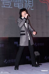 组图：萧敬腾为壹电视献唱台歌 称不怕狗仔尊重事实