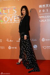 群星闪耀嫣然基金晚宴 王菲旗袍装与李亚鹏恩爱