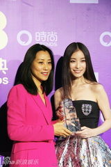 组图：众星冬夜闪耀时尚大典 倪妮甜美梁静霸气