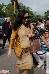 组图：郭晶晶婚礼直击 林子祥与证婚人梁爱诗到场