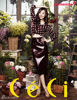 组图：少女时代Tiffany时尚写真妖艳甜美