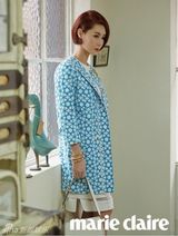 组图：韩星金成玲时尚写真 气质干练高贵典雅