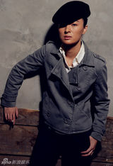 组图：“帅女郎”于越百变写真 展御姐风范