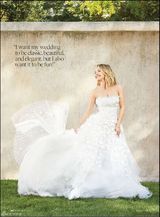 组图：《英雄》海顿婚纱美艳 和男友最萌身高差