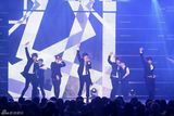 高清图：SuperJunior等歌手参加MBC music成立庆典