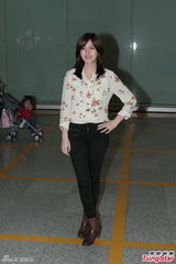 组图：陈妍希访港宣传新碟 避谈绯闻男友古天乐