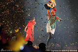 高清图：G-Dragon上海个唱落幕 吐舌奔跑惹疯狂