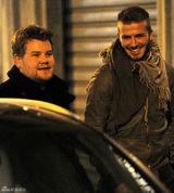 高清图：贝克汉姆与友人聚餐 昔日讨好辣妹招数曝光