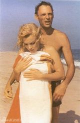 组图：玛丽莲-梦露第三段婚姻(1056-1961)