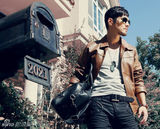 组图：严宽拍写真粗犷有型 都市浪子魅力十足 