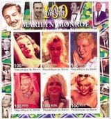 盘点组图：玛丽莲-梦露去世50周年纪念邮票精选