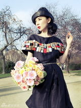 组图：霍思燕巴黎浪漫写真诠释美丽与时尚