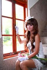 组图：台湾伪娘模特想成女人 写真娇媚如花绽放