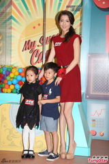 组图：吴千语红裙性感出镜 否认林峰到香闺过夜