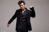 组图：唐文龙黑色写真 深沉内敛尽展绅士魅力