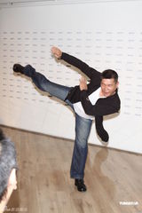 组图：《宝岛大爆走》开镜 澎恰恰陈怡蓉一身伤