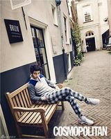 组图：韩星李栋旭时尚大片 帅气酷姿男人味足