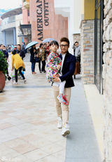 组图：田亮父女火热荧屏 浪漫享受甜蜜时光