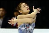 组图：金妍儿世界花样滑冰锦标赛短节目居首
