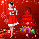 高清组图：青春美少女甜蜜圣诞大片曝光