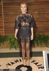 组图：奥斯卡晚宴养眼 可儿秀半球龙女大露背