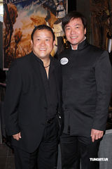 幻灯组图：曾志伟唐季礼出席科幻世界展览