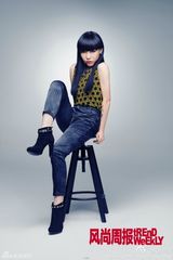 组图：吴莫愁登三杂志封面 造型百变风格迥异