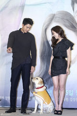 组图：金范郑雨盛(郑宇成)等出席电视剧《吧嗒吧嗒》发表会