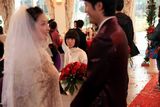 幻灯图：《杜拉拉》热拍 尚于博“结婚”王珞丹闹场