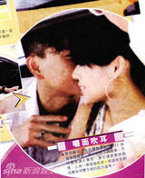 组图：黄宗泽胡杏儿昔日台前幕后甜蜜恩爱