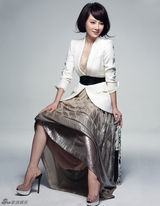 组图：陈数硬朗风格写真霸气外露