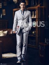 组图：蒋劲夫大片西装帅气展绅士风度