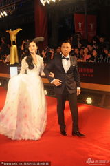 组图：《特殊身份》剧组甄子丹景甜挽手亮相