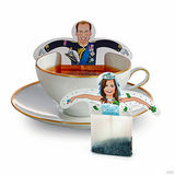 组图：威廉王子大婚在即 皇室婚礼衍生丰富纪念品