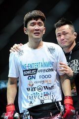 组图：韩国艺人尹衡彬进军MMA格斗比赛旗开得胜