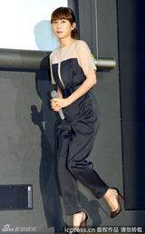 组图：前田敦子出任东京电影节大使 欲演女强人