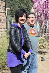 高清图：《全球热恋》探班 Baby与井柏然拍吻戏