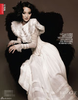 高清图：周迅《VOGUE》雍容华贵 获时尚大帝打造