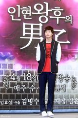 组图：刘仁娜池贤宇出席《仁显王后的男人》发布会