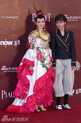 组图：金像奖红毯群星争艳 谢霆锋张柏芝秀恩爱